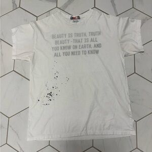 MSGM Beauty and Truth T-Shirt Size Large‎